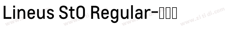 Lineus StO Regular字体转换